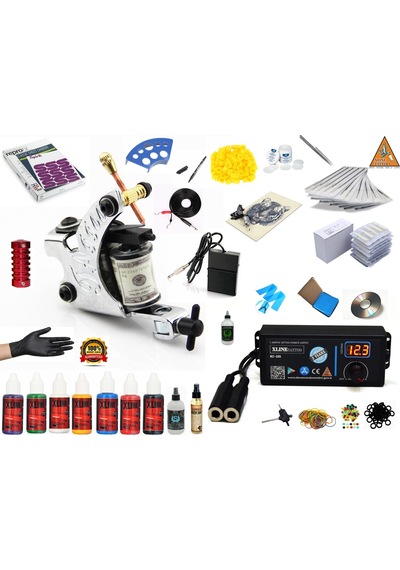 Xl-499 Sılver Desıgn Tattoo Dijital Tattoo Dövme Makinası Se