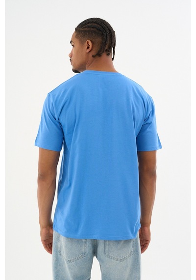 Dechers Erkek %100 Organik Pamuklu Yumuşak Dokulu Comfort Fit Bisiklet Yakalı T-shirt E222 Koyu Mavi Dechers Erkek %100 Organik Pamuklu Yumuşak Dokulu Comfort Fit Bisiklet Yakalı T-shirt E222 Koyu Mavi