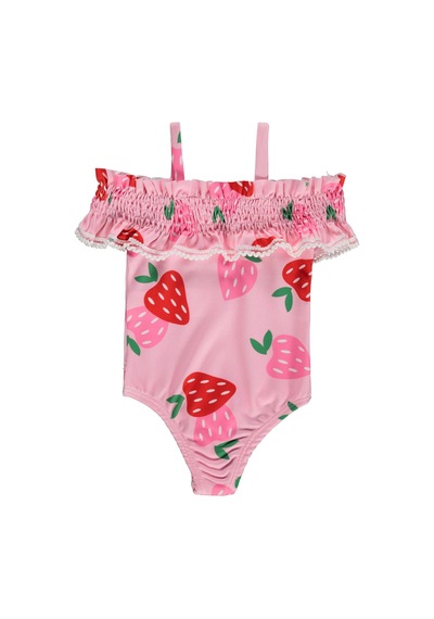 Civil Baby Gipeli Çilekli 6-18 Ay Mayo - Pembe