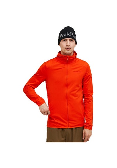 Peak Performance M Lıght Zıp Hood Kadın Günlük Sweatshirt G80288060t Kırmızı