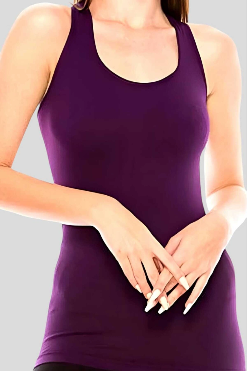 Tezzgelsin Kadın Sporcu Atlet Fitness Atlet Pilates Atlet Yoga Atlet Mor