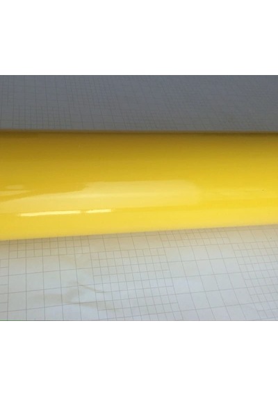Sarı Renk Dayanıklı Araç Motor Mobilya Folyosu 126cm X 100 Cm