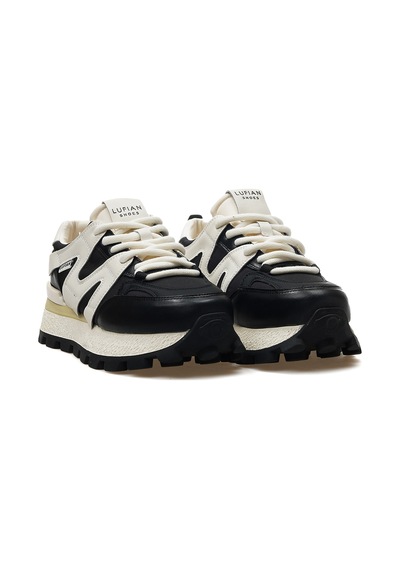 Lufian Emıly Kadın Deri Sneaker Günlük Spor Ayakkabı 25y 121230019 Z Siyah Siyah