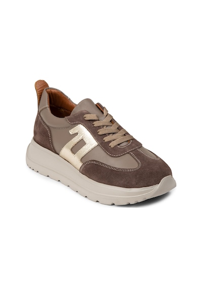 Deery Kadın Hakiki Deri Vizon Renk Sneaker Ayakkabı - M0510zvzne01 Vizon