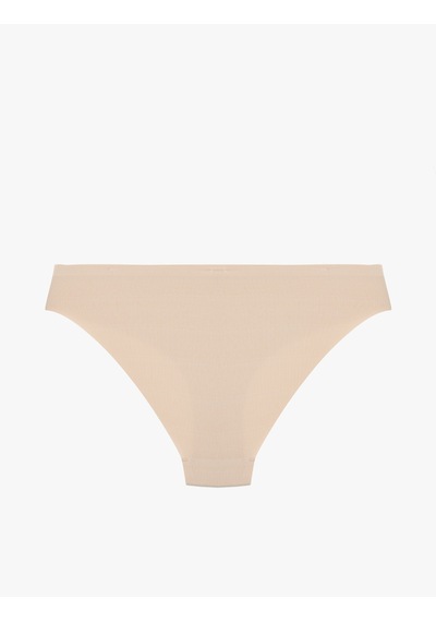 Koton Rahat Kalıp Dokulu Brief Külot Ten Rengi 6slk30080mk