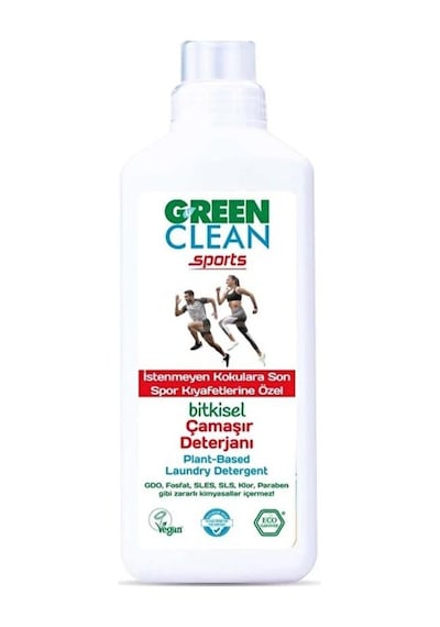 U Green Clean Sports Bitkisel Çamaşır Deterjanı 1 L