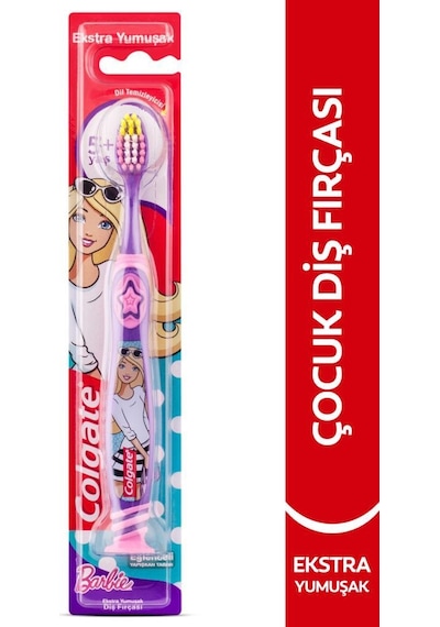 Colgate Barbie 5+ Yaş Çocuk Diş Fırçası Extra Soft