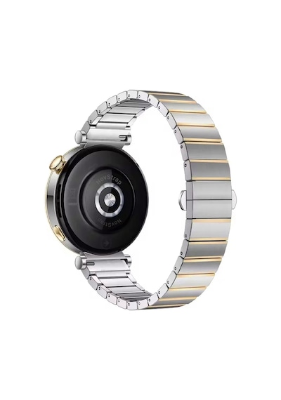 Novstrap Huawei Watch Gt4 41mm Gt5 41mm Gt5 Pro 42mm İle Uyumlu Kordon 18mm One Click Çelik Metal