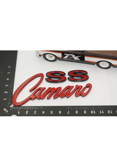Dk Tuning Ss Camaro Kırmızı Yazı Logo Arma Chevrolet İle Uyumlu -