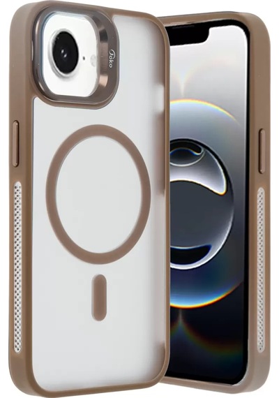 Joko Apple İphone 16e Flet Lens Magsafe Kapak - Gold Altın
