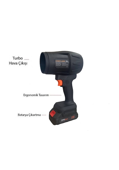 Kraft Hart JY555 Jet Turbo Hava Üfleyici Fan