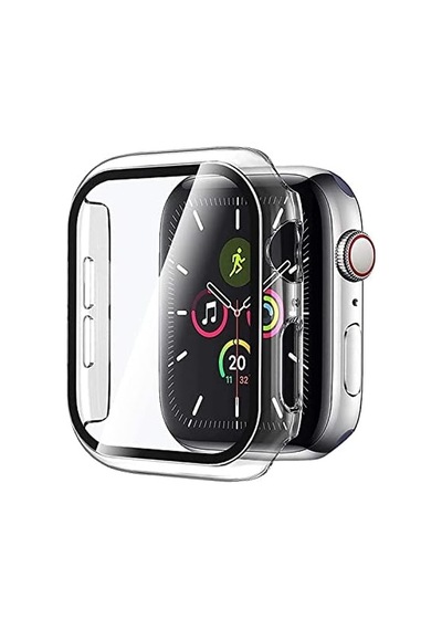 Apple Watch Series 10 42mm Kılıf Clear Premium Slim Watchband Şeffaf Watch Series 10 42mm İle Uyumlu Kılıf - Şeffaf
