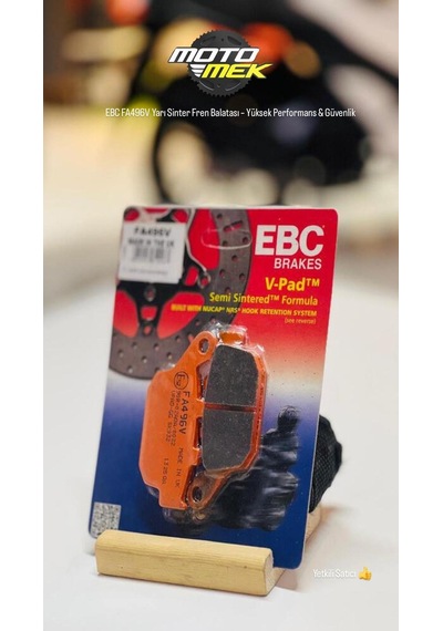 Suzukı Sv 650 X Abs Arka 18-21 Ebc Fa496v Yarı Sinter Fren Balatası Yüksek Performans & Güvenlik