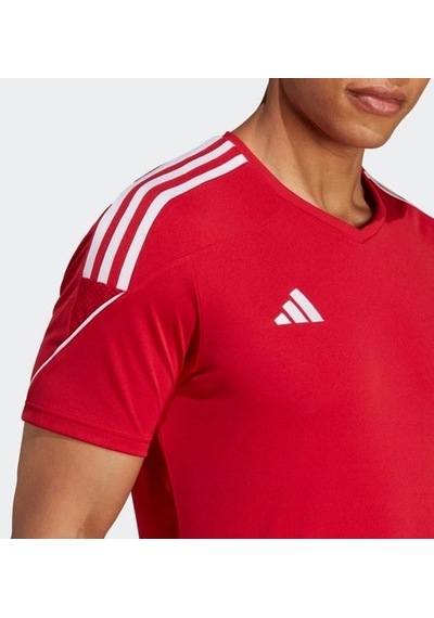 Adidas Tiro 23 Erkek Tişört Kırmızı Ht6128 Kırmızı