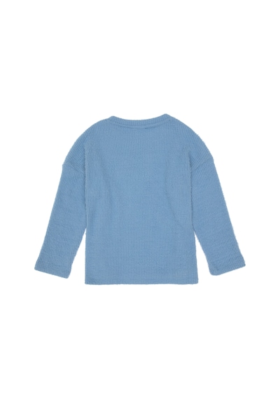 U.S. Polo Assn. Kız Çocuk Açık Mavi Bisiklet Yaka Sweatshirt 50290723-VR003
