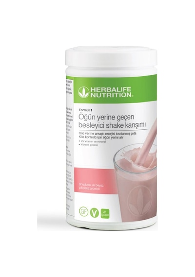 Herbalife Formül 1 Shake Ahududu ve Beyaz Çikolata 550 GR