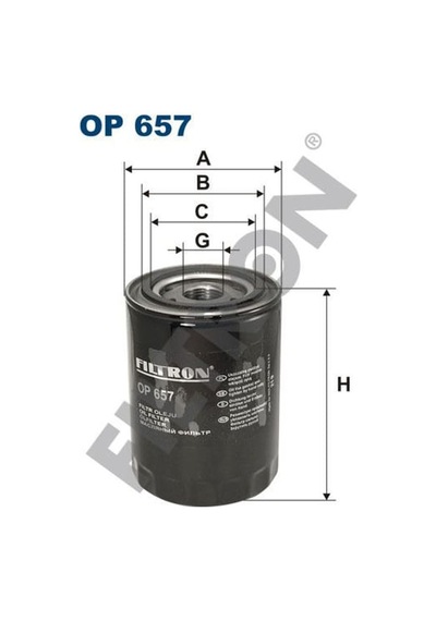 FILTRON OP657 Yakıt Filtresi Porsche 911 (63-90) 911 (964) (88-94)