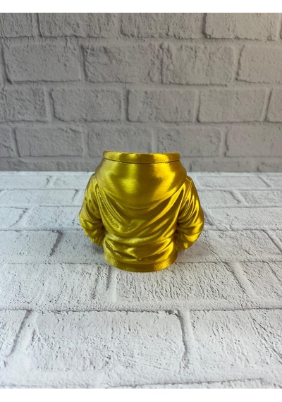 Dekoratif Gold Hoodie Kalemlik 10x10 Cm