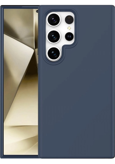 Samsung Galaxy S24 Ultra Uyumlu Kılıf First Silikon - Lacivert