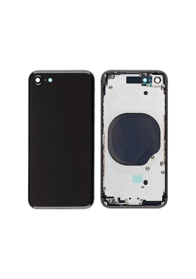 Iphone 8 Boş Kasa Kapak 8g Siyah Uyumlu