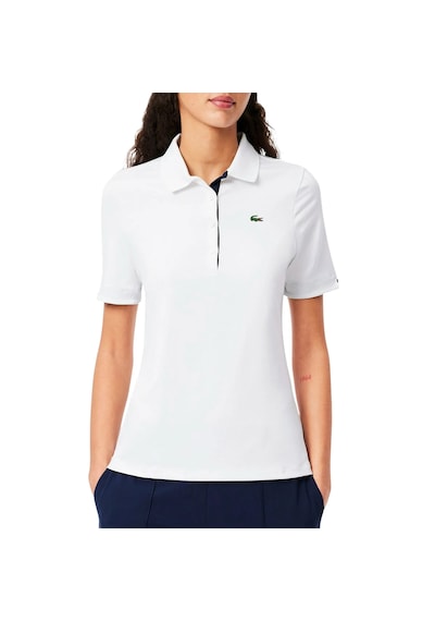 Lacoste Women's Sport Super Dry Golf Polo Shirt Beyaz