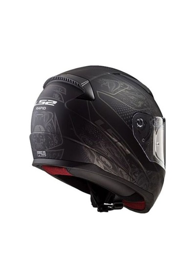 Ls2 Rapıd Crypt Mat Siyah Kask (407159933)