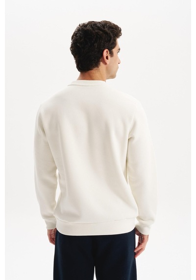 AR-MA Arma Erkek Regular Fit 3 İplik Kalın Kumaş Baskılı Bisiklet Yaka Sweatshirt K30124603002 Ekru AR-MA Arma Erkek Regular Fit 3 İplik Kalın Kumaş Baskılı Bisiklet Yaka Sweatshirt K30124603002 Ekru