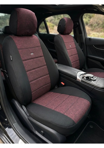 Seat İbiza Hatchback 2009-2012 Uyumlu Oto Koltuk Kılıfı Tam Set Airbag Uyumlu 4 Mevsim Cotfit Serisi 67501079