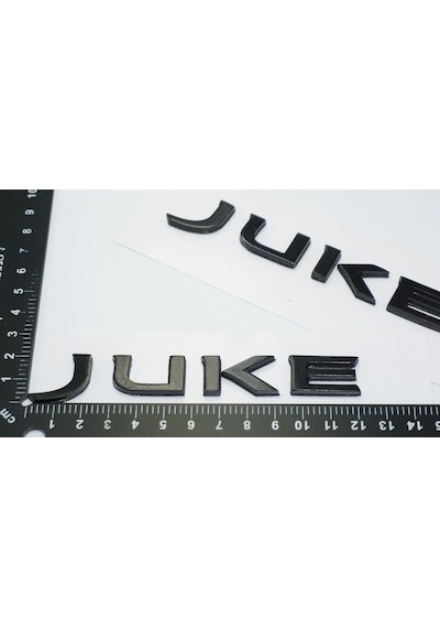 Dk Tuning Juke Siyah Abs Çamurluk Yazı Seti Logo Nissan İle Uyuml