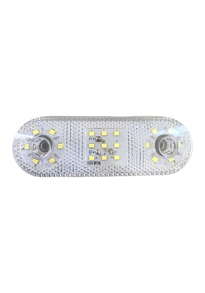 Ahmet Otomotiv 5 Adet 21 Led Beyaz Lamba 12v-24v Tır Kamyon Dorse Otobüs Minibüs Offroad