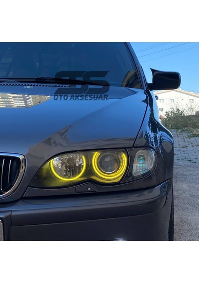 Bmw E46 Batman Yarasa Ayna Kapağıı Piona Black 1998 - 2005 Arası Kasalara Uyumlu
