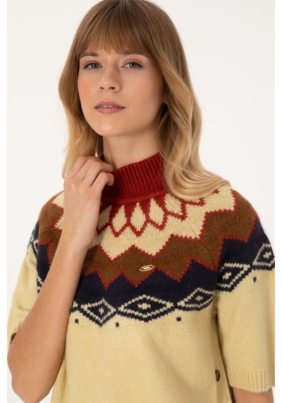 U.s. Polo Assn. Kadın Vanilya Kazak /triko 50310064-vr110 Vanılya