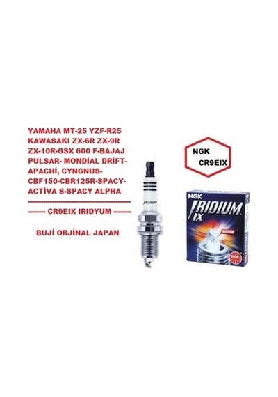 Ngk Buji Cr9eıx Buji Ngk Irıdıum İridyum Mt25-r25