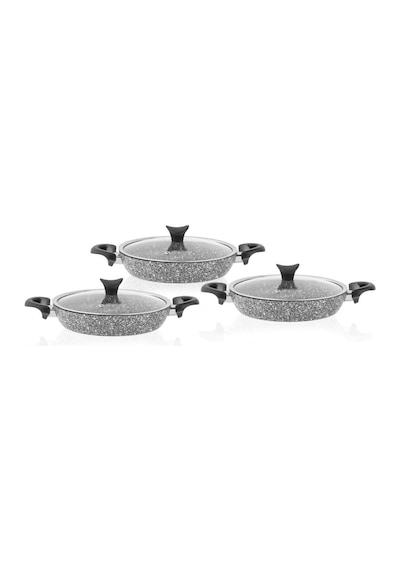 Taç Ultrra Granit 3'lü Omlet Seti Tac-3411