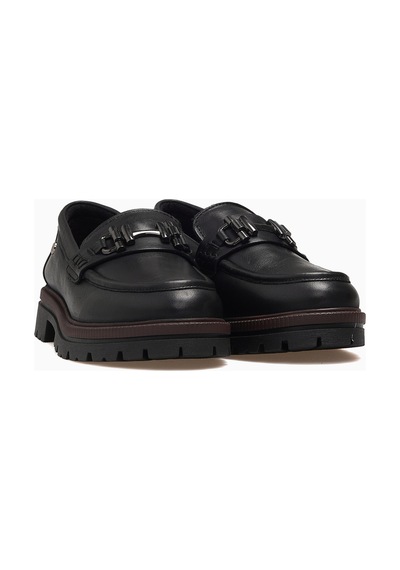 Mamma Mia Mammamia Kadın Deri Günlük Loafer Ayakkabı 26k D26ka-3225 Siyah