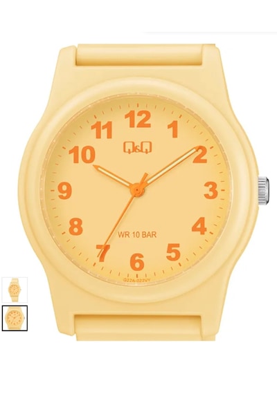 Q&q Unisex Kol Saati G22a-022vy Q1229 Sarı