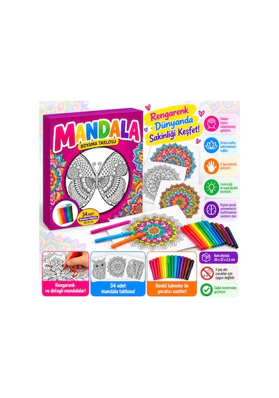 Northcity 5117 Tuval Mandala Bx