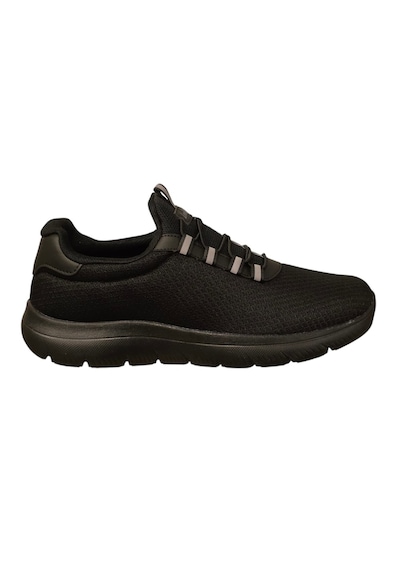 Look Life M26107 Erkek Büyük Numara Sneaker Ayakkabı Siyah