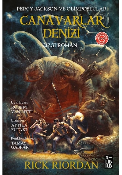 Percy Jackson ve Olimposlular Canavarlar Denizi - Çizgi Roman - Rick Riordan - Xlibris