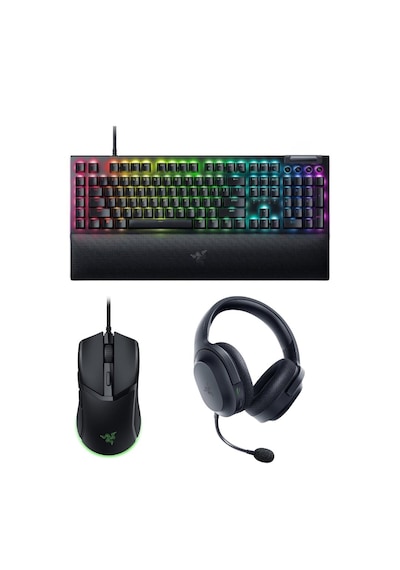Razer Blackwidow V4 - Razer Barracuda X - Razer Cobra Bundle