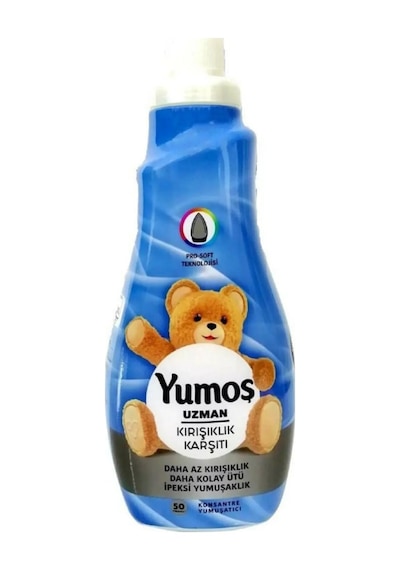 Yumoş Uzman Konsantre Kırışıklık Karşıtı Çamaşır Yumuşatıcısı 1200 ML