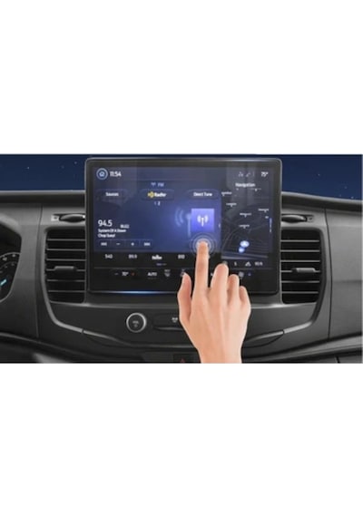 Ford Transit 350l 2025-2026 13 İnç Multimedya Uyumlu 9h Nano Ekran Koruyucu Sadece Ekran Koruyucu