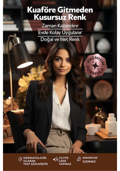 Softto Plus Expert Woman Brown Hair Color Koyu Kahve Kadınlara Özel Doğal Görünüm