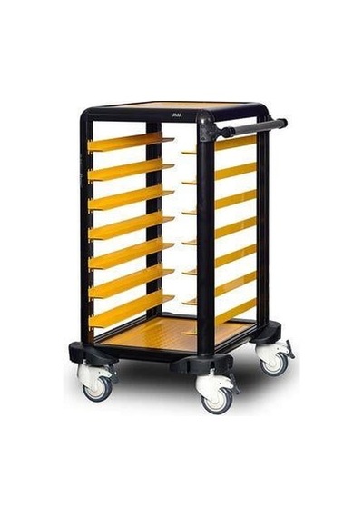 Gastrolley 75 Tekli Servis Tepsi Arabası, Etrafı Açık, 57x71x99 Cm