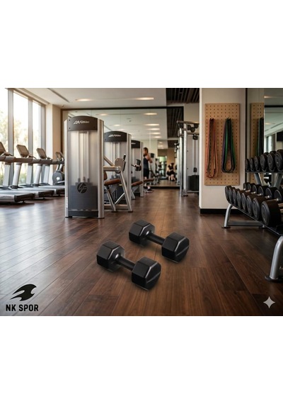 Nk Spor 5kg Dambıl Dumbbell Ağırlık Antrenman - Güç Ağırlığı- Egzersiz - Ağırlık Seti-fitness-gym-evde S