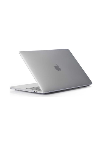 Apple Uyumlu MacBook Air 13.6" M3 A3113 Kılıf Kristal Ön Arka Şeffaf Kapak 001