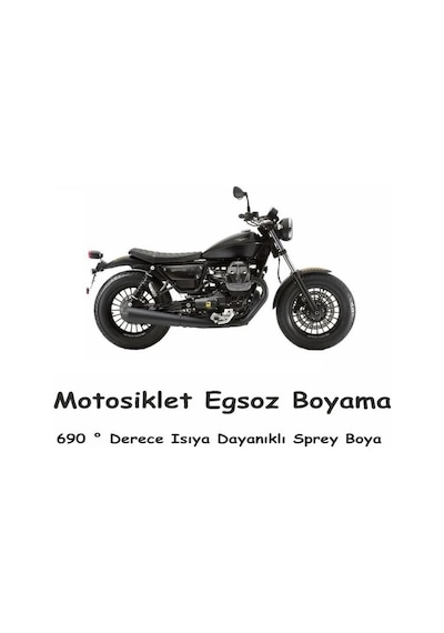 Motip Isıya Dayanıklı Yanmaz Siyah/Gümüş/Gri Boya 400 ML (523746015)