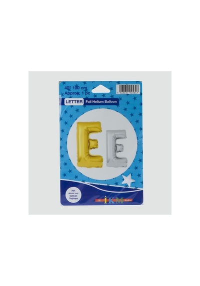 Sarı Renkli 40 100 Harfli Folyo Balon Renk:model-5 Birim:1 Adet Çok Renkli
