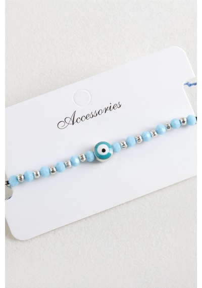 Nazar Kristal Makrome İp Bileklik 8 Mm 11 77969048