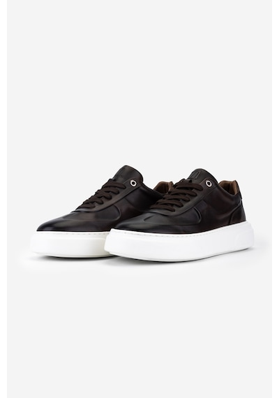 Valmenti Erkek Hakiki Deri Ceviz Sneakers & Spor Ayakkabı 04 4601 Erk Ayk Y26 Cevız Kahverengi